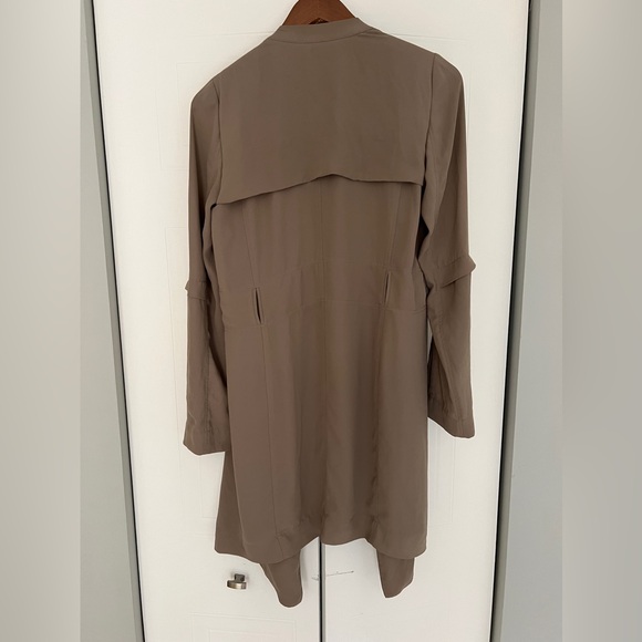 Aritzia Babaton Quincey Taupe duster coat - Picture 4 of 4